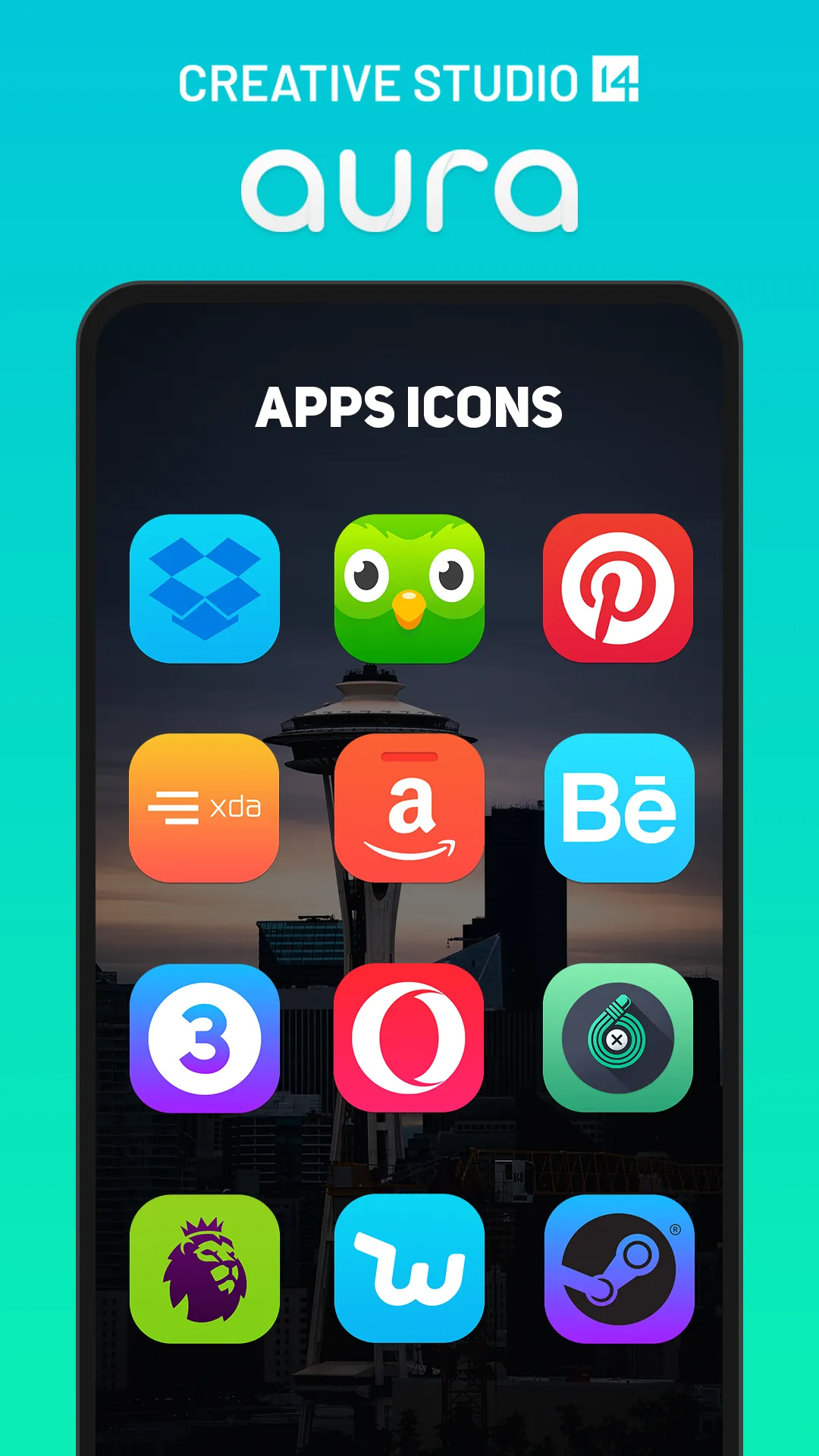 Aura Icon Pack | Indus Appstore | Screenshot