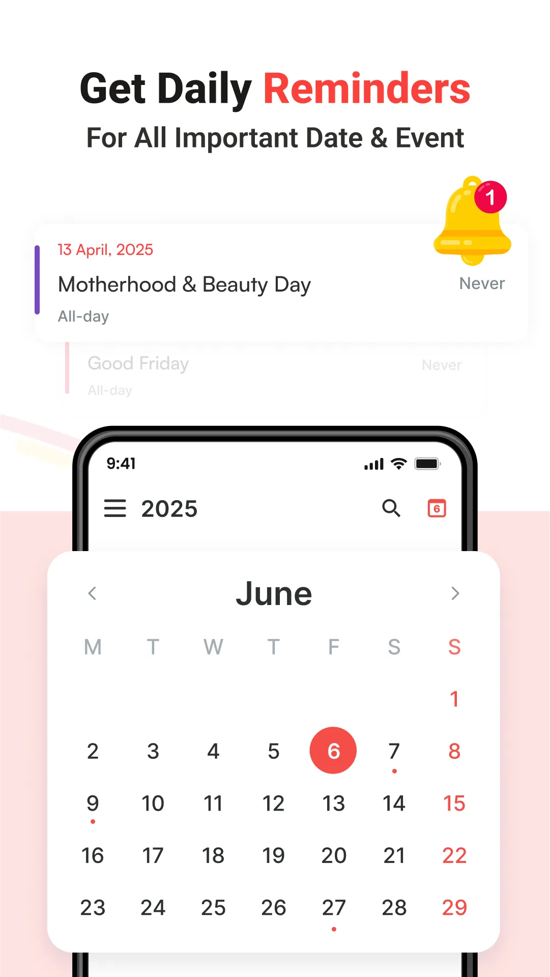 Calendar | Indus Appstore | Screenshot