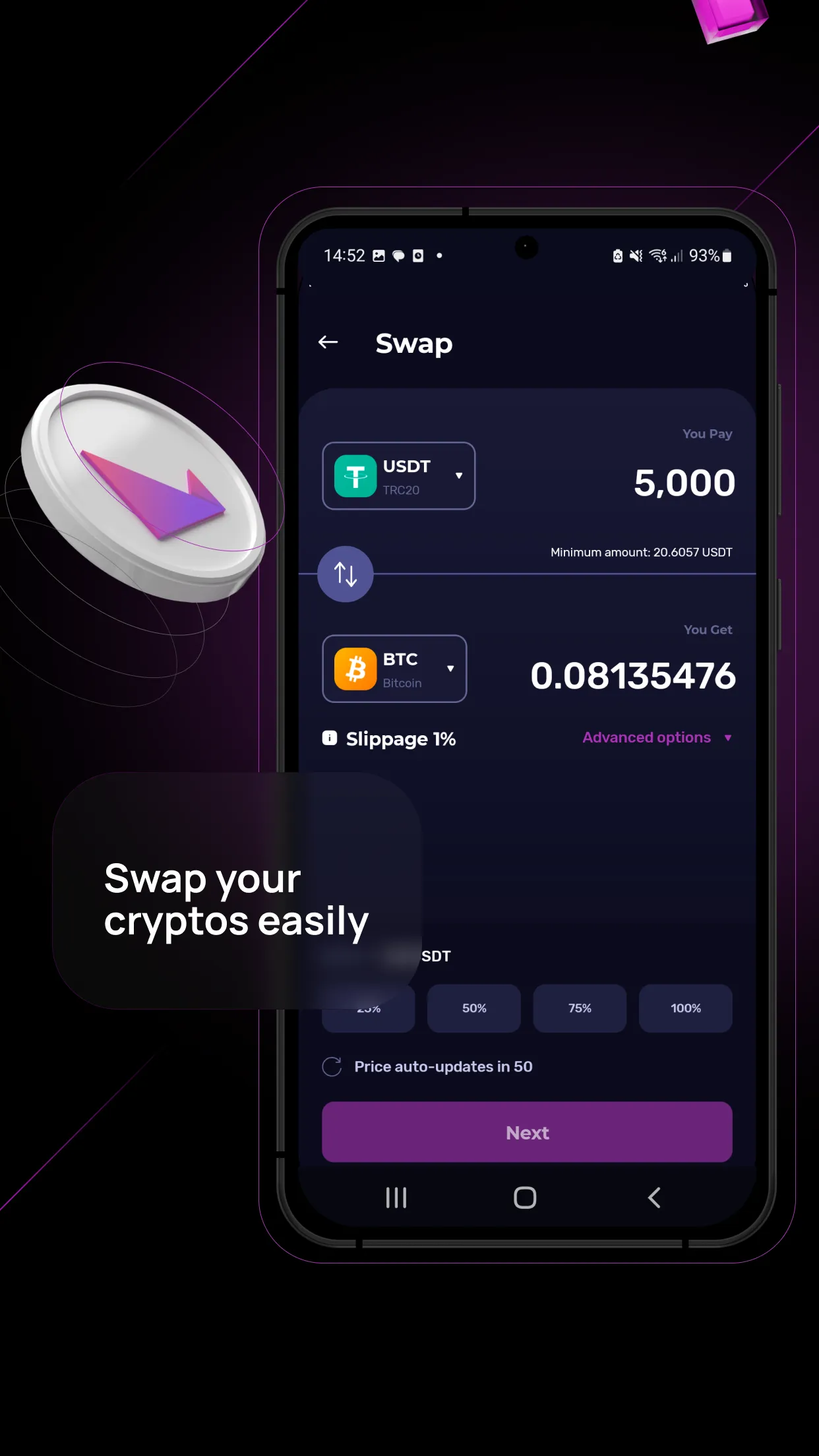 Klever Wallet: Bitcoin, Crypto | Indus Appstore | Screenshot