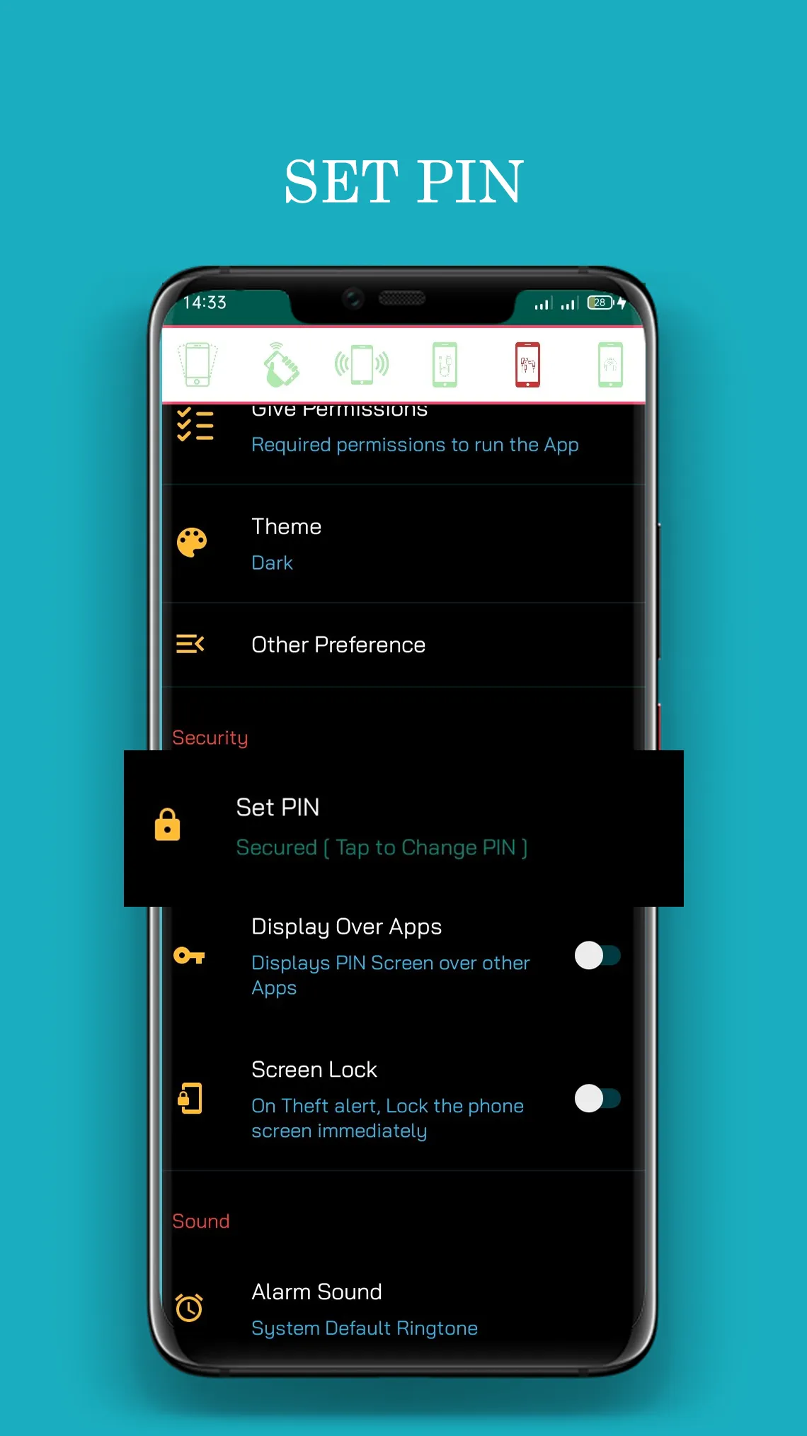Anti-Theft Security Alarm | Indus Appstore | Screenshot