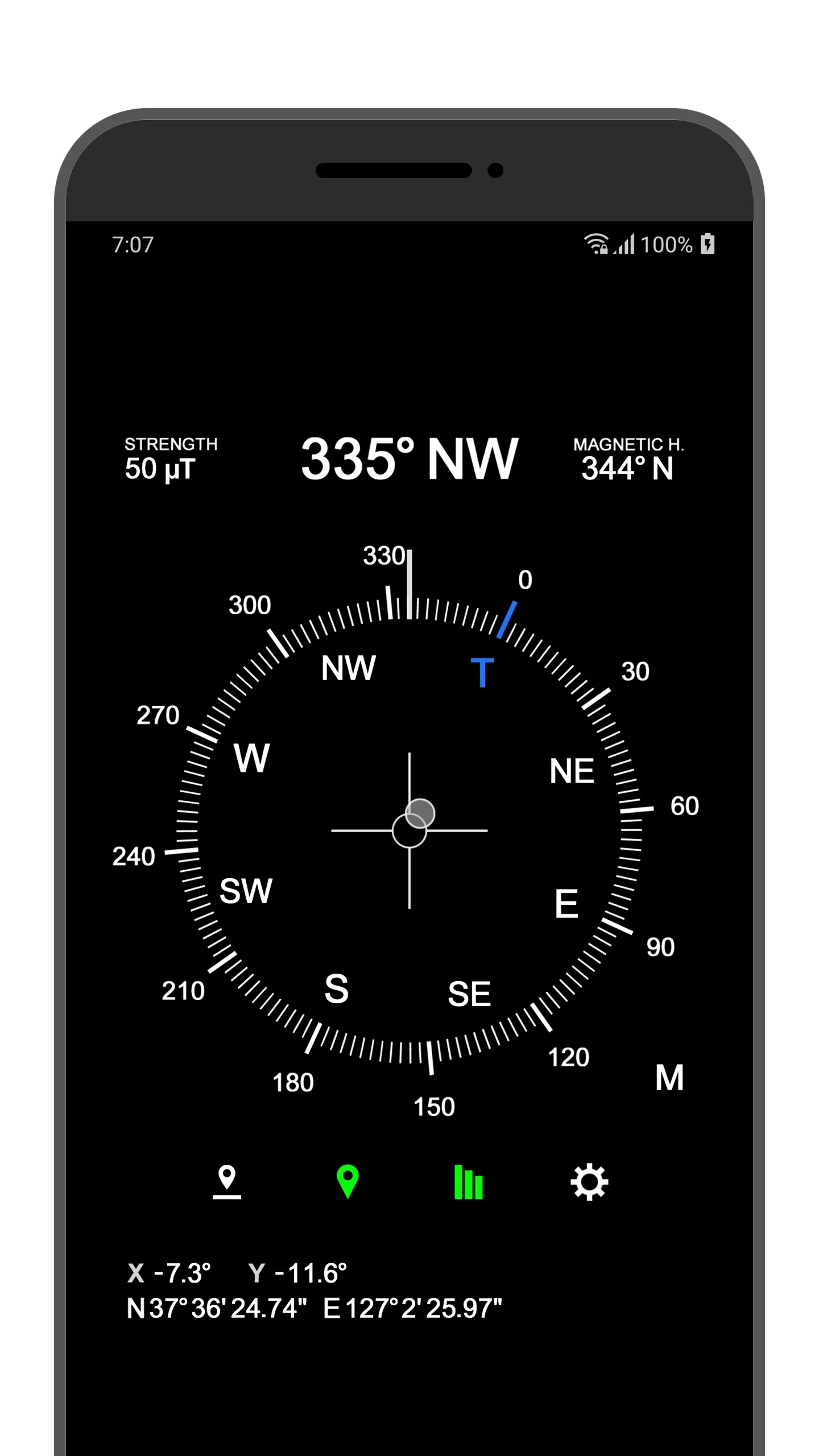 Accurate Compass | Indus Appstore | Screenshot