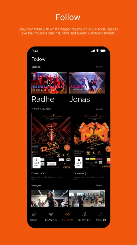 Xaviers Dance Studio | Indus Appstore | Screenshot