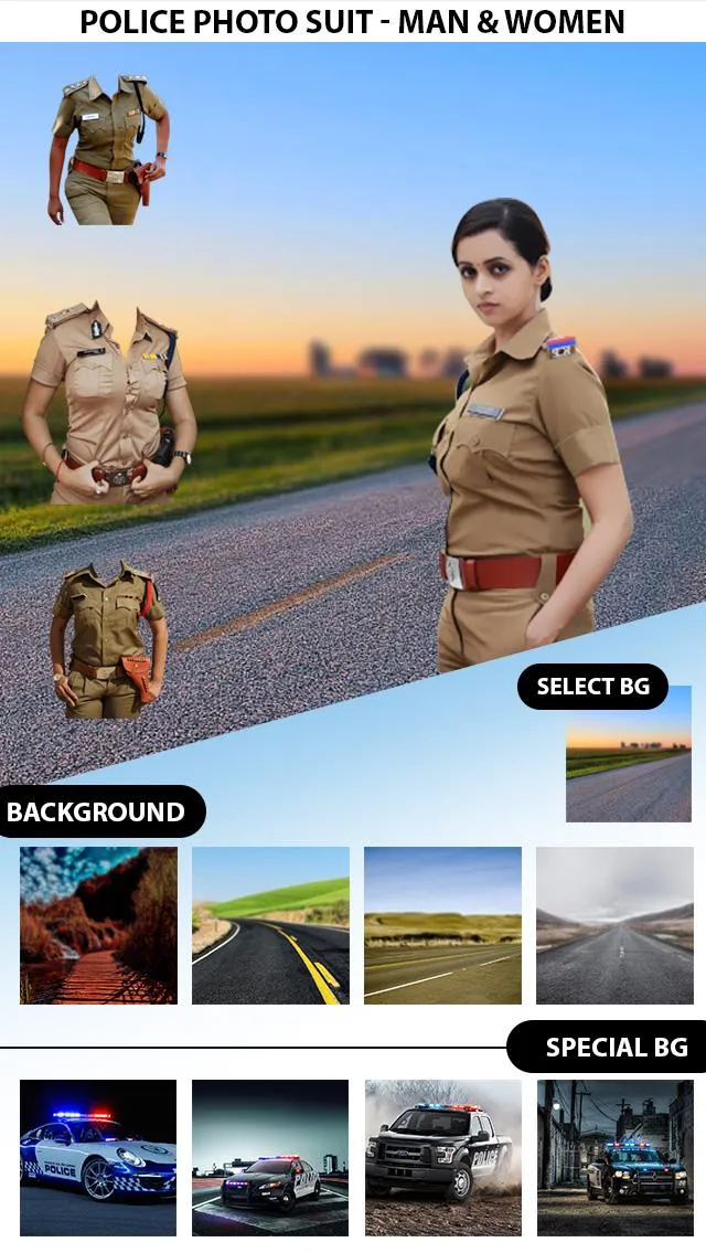 Police Photo Suit - Man & Wome | Indus Appstore | Screenshot