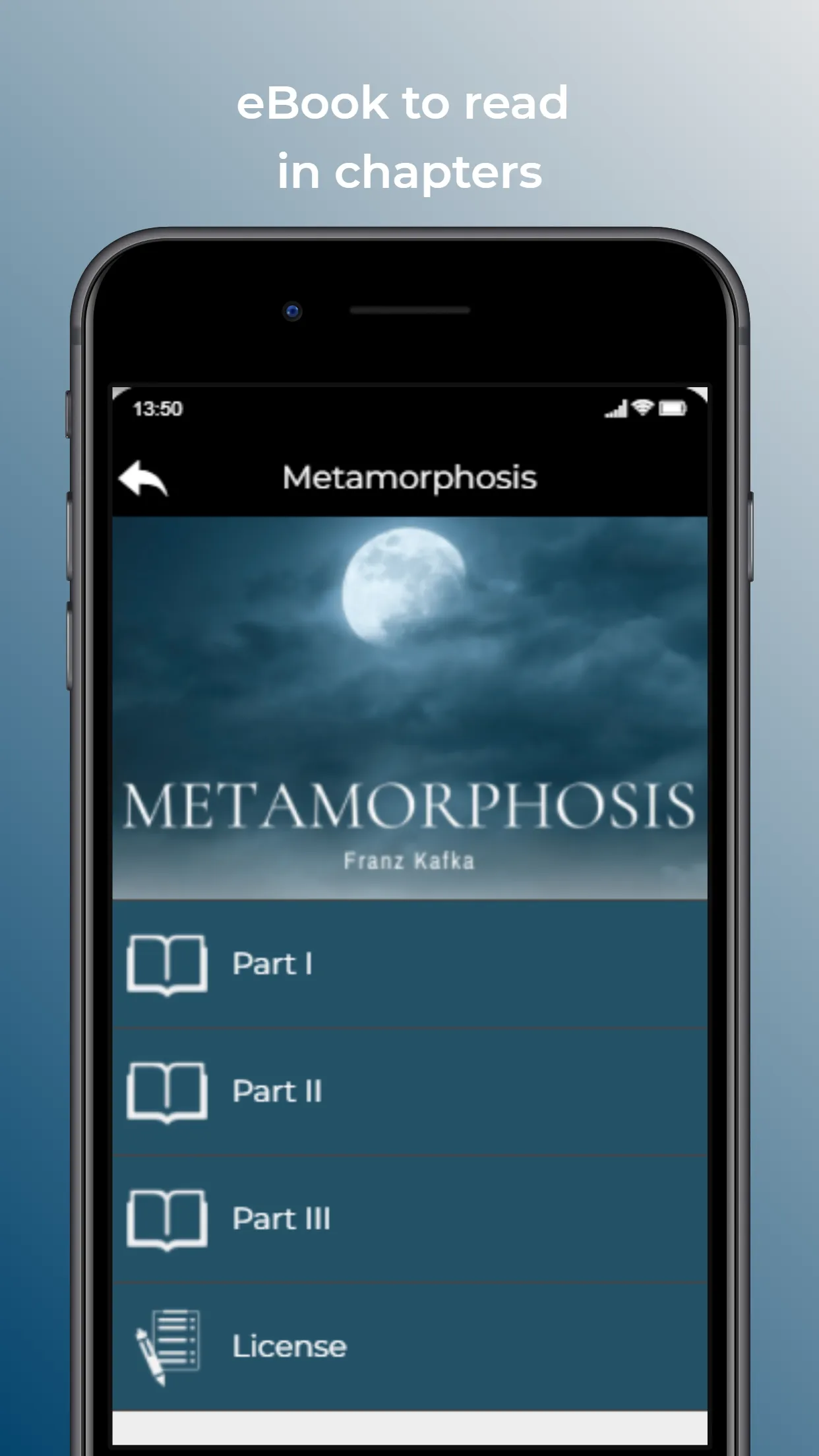 Metamorphosis Free eBook | Indus Appstore | Screenshot