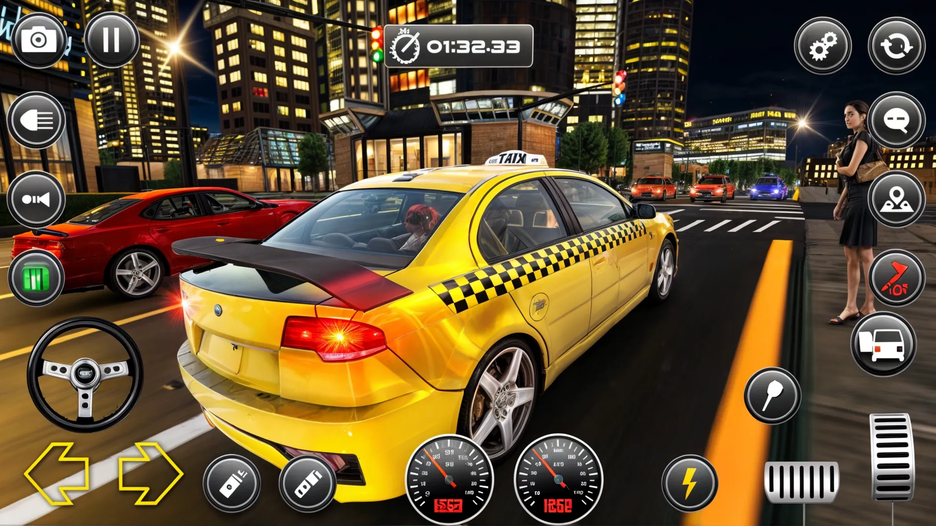 Crazy Car Taxi Simulator | Indus Appstore | Screenshot