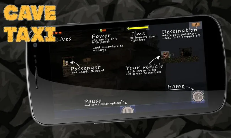 Cave Taxi | Indus Appstore | Screenshot