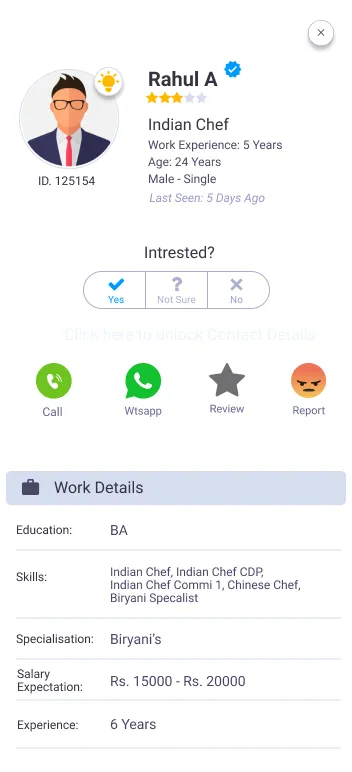 Hotel Jobber Employer | Indus Appstore | Screenshot