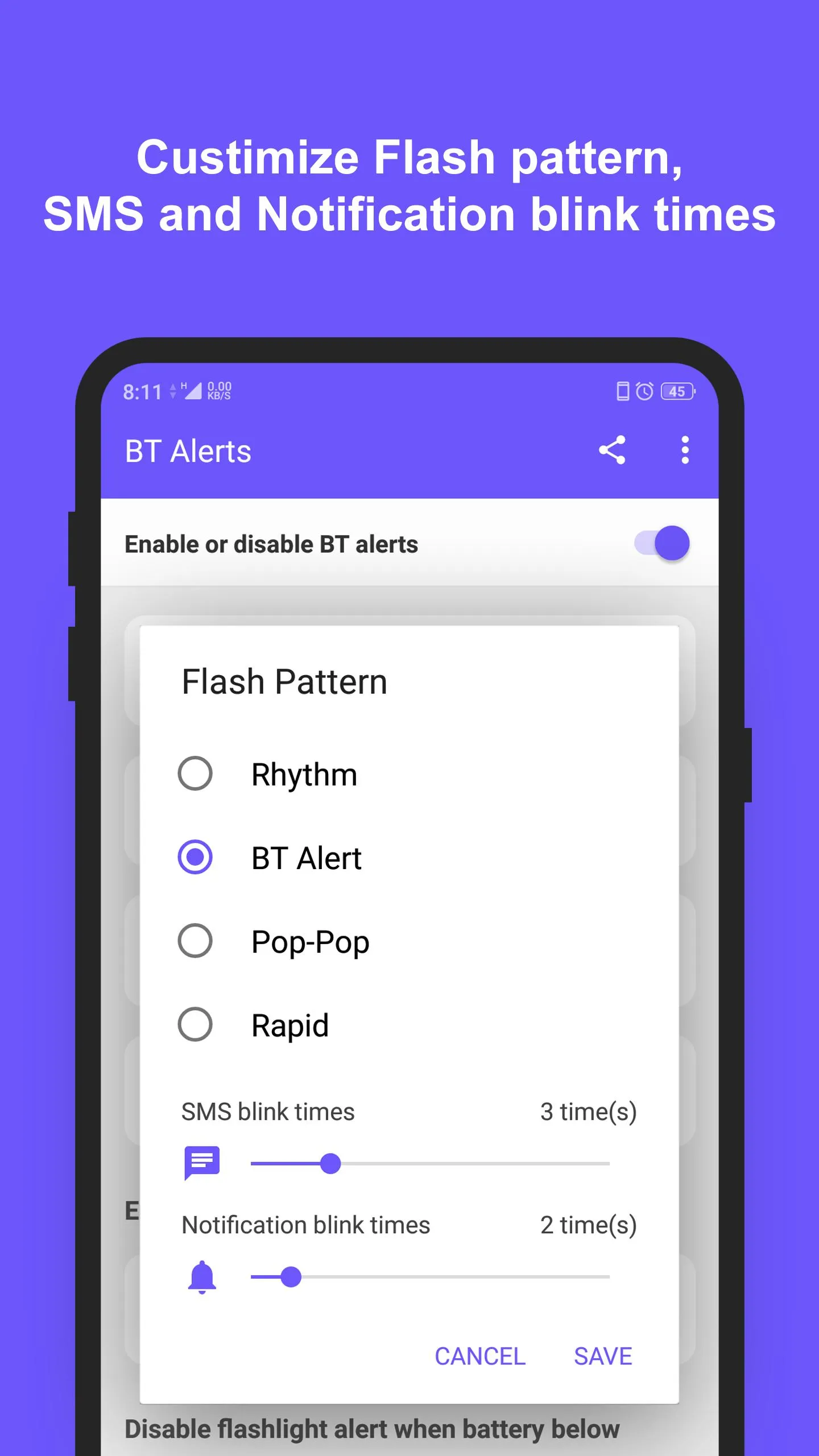 Flashlight Alerts | Indus Appstore | Screenshot