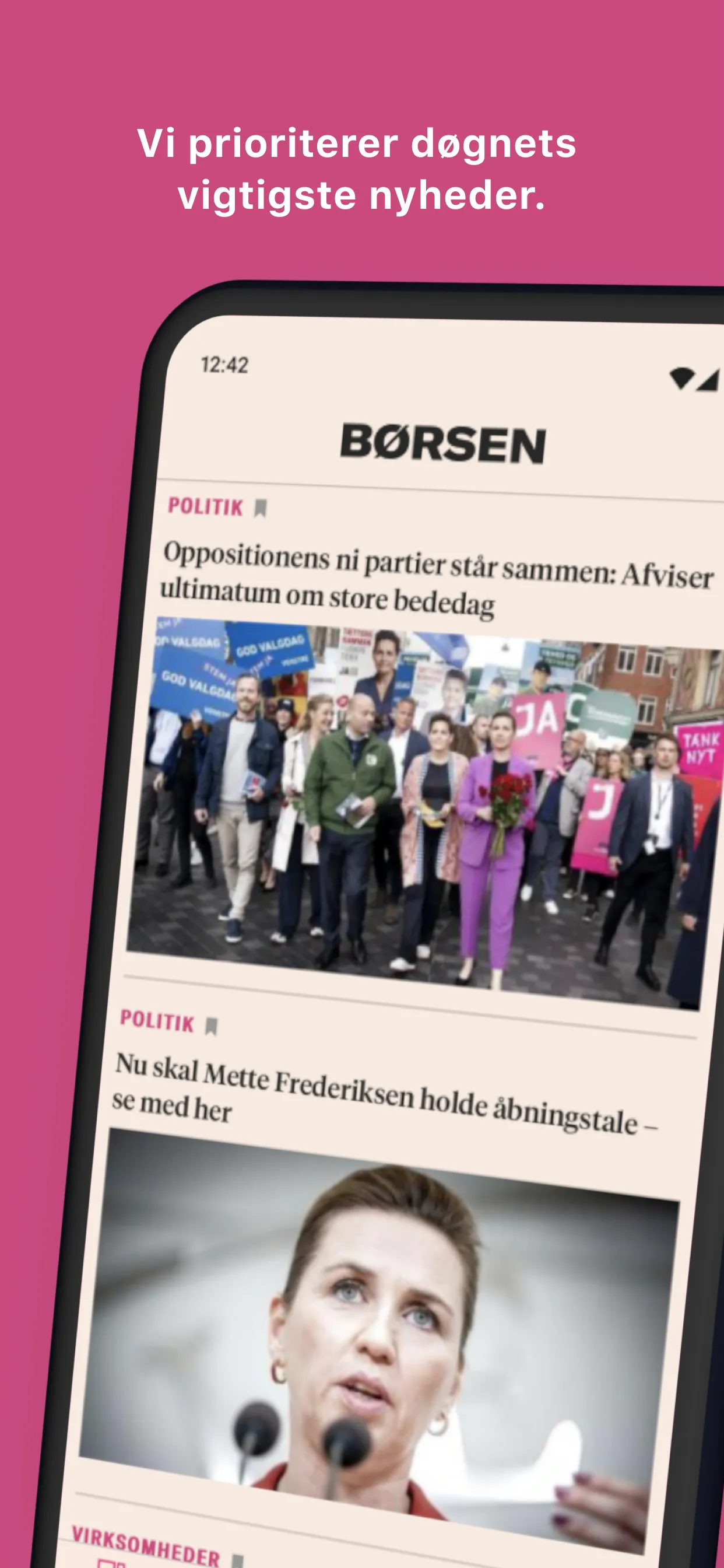 Børsen | Indus Appstore | Screenshot