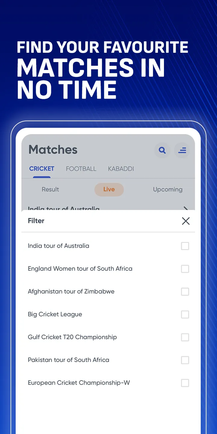 SportsTiger Live Score & News | Indus Appstore | Screenshot