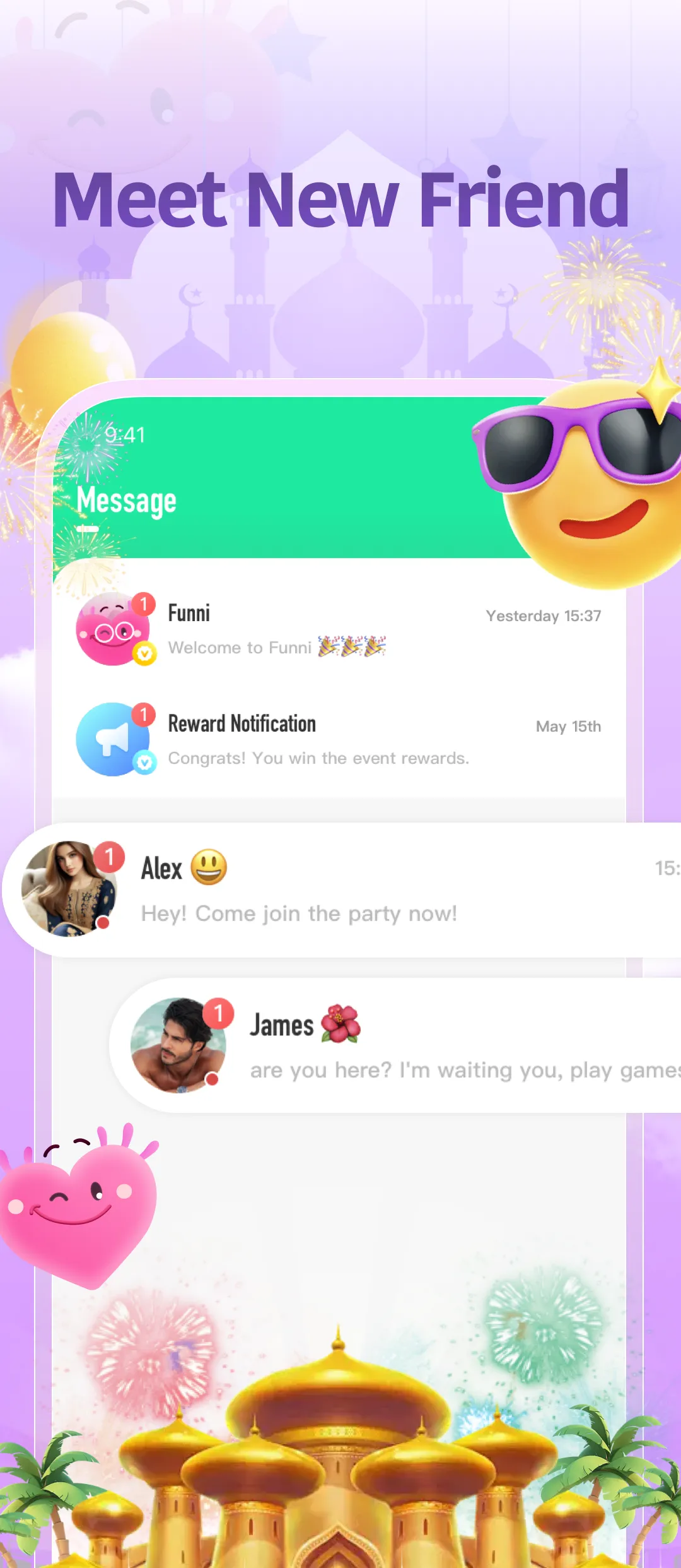 Funni - Group Voice Chat Room | Indus Appstore | Screenshot
