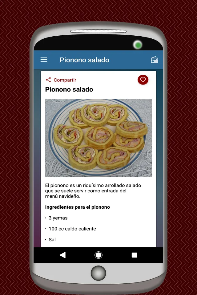 Recetas de Navidad | Indus Appstore | Screenshot