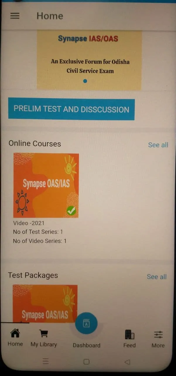 Synapse Academy - IAS OAS OPSC | Indus Appstore | Screenshot