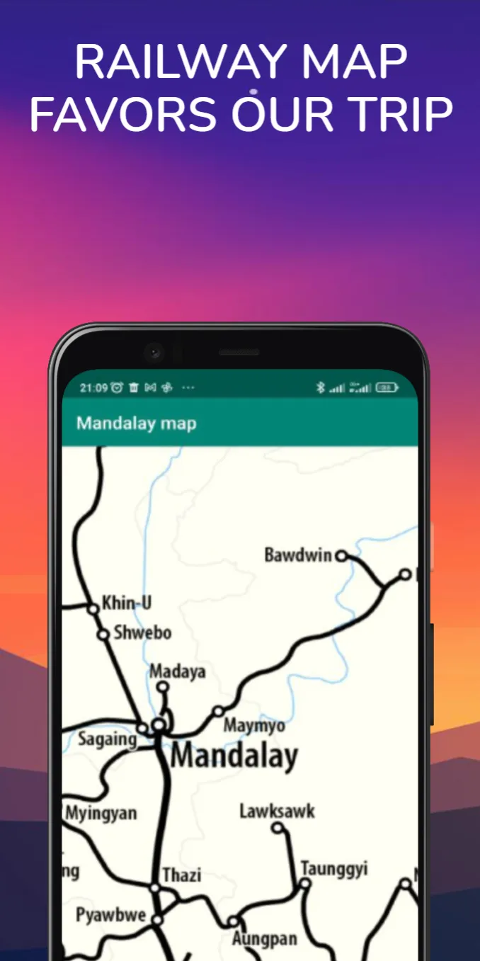 Mandalay map | Indus Appstore | Screenshot