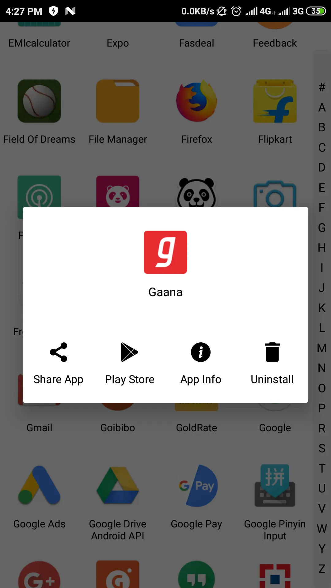 My Apps List and Share App | Indus Appstore | Screenshot