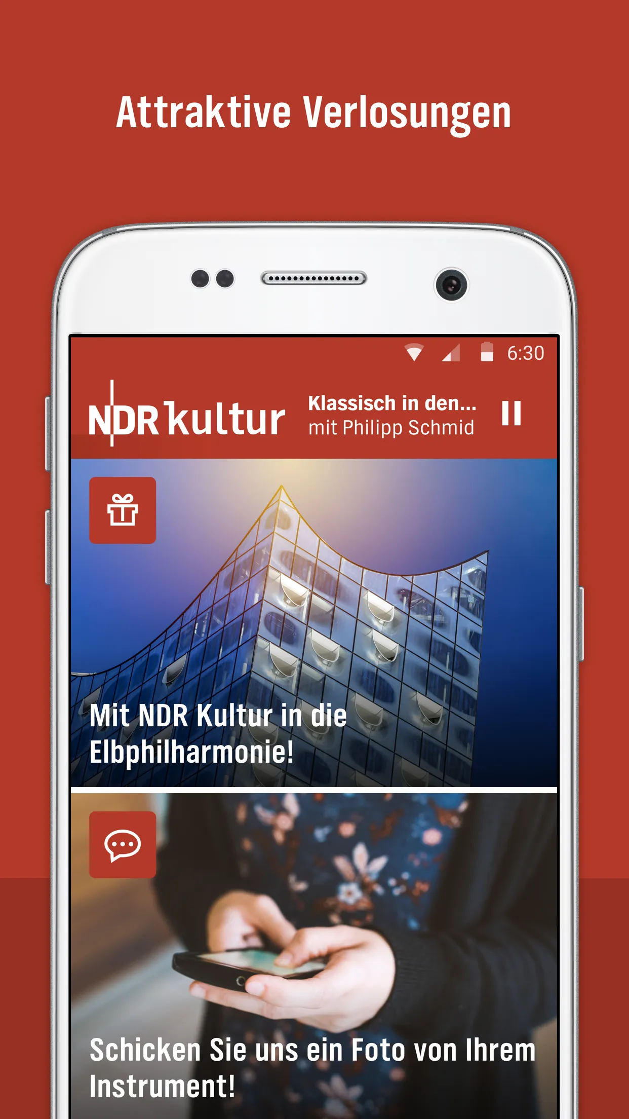 NDR Kultur Radio | Indus Appstore | Screenshot