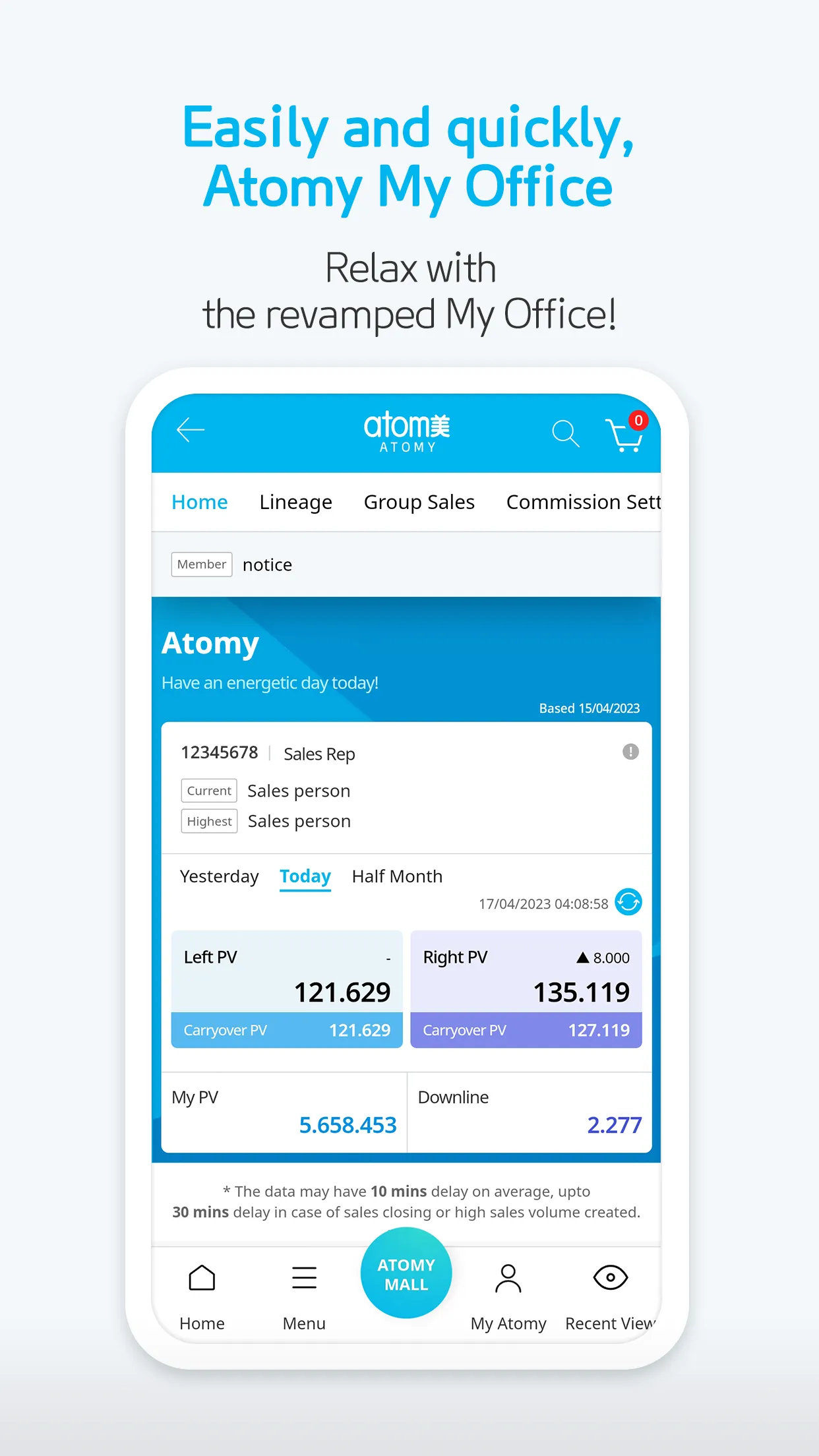 [Official] Atomy shop | Indus Appstore | Screenshot