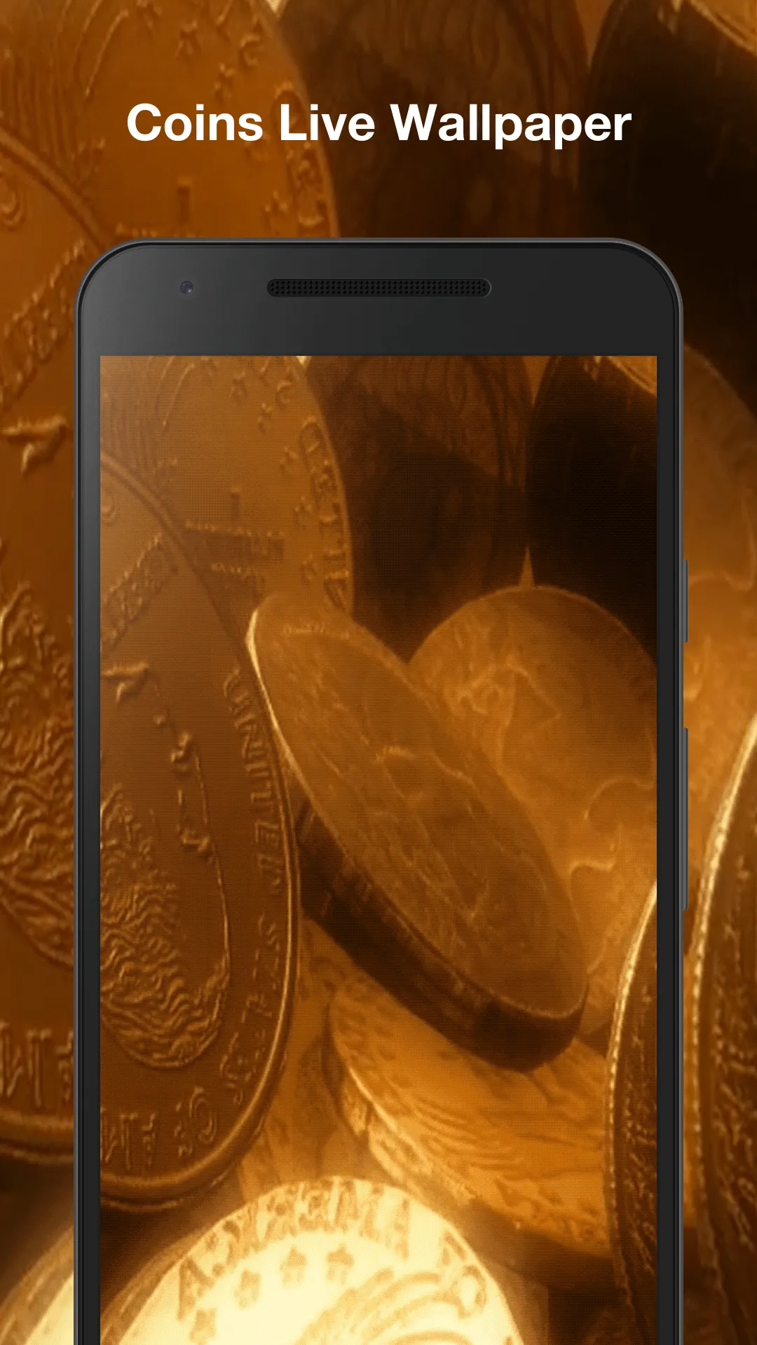 Coins Live Wallpaper | Indus Appstore | Screenshot