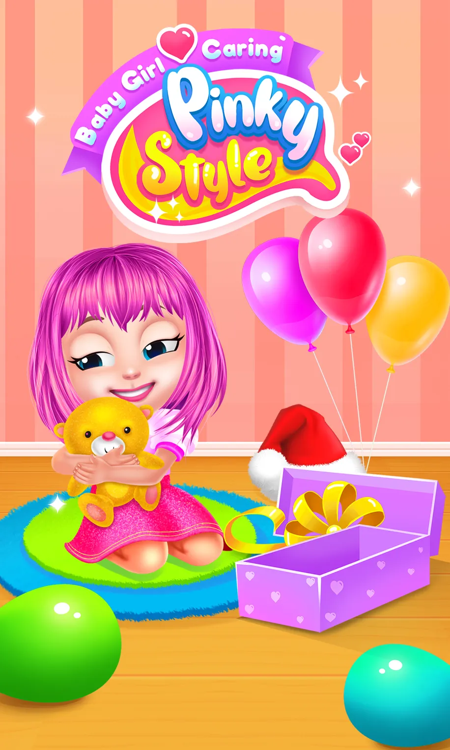 Baby Girl Caring Pinky Style | Indus Appstore | Screenshot