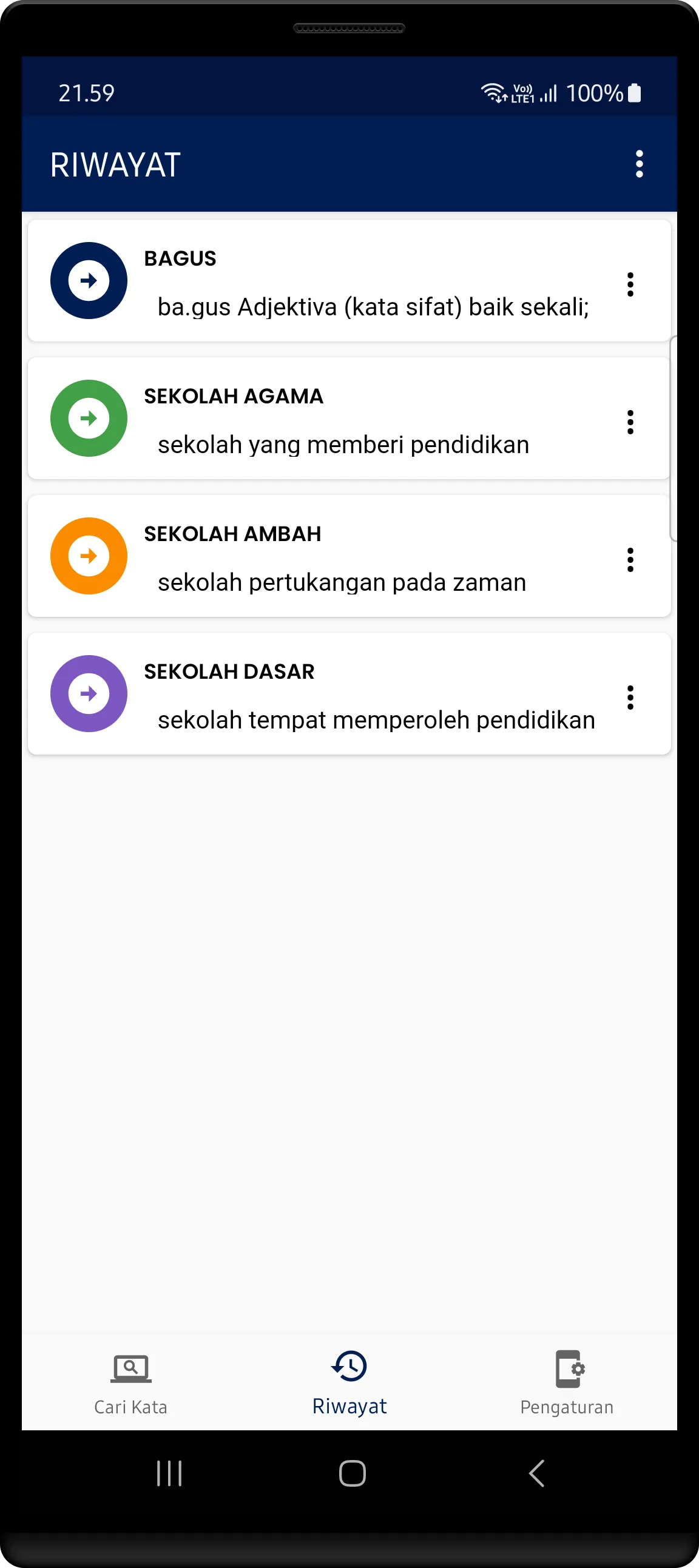 Kamus Kata KBBI | Indus Appstore | Screenshot