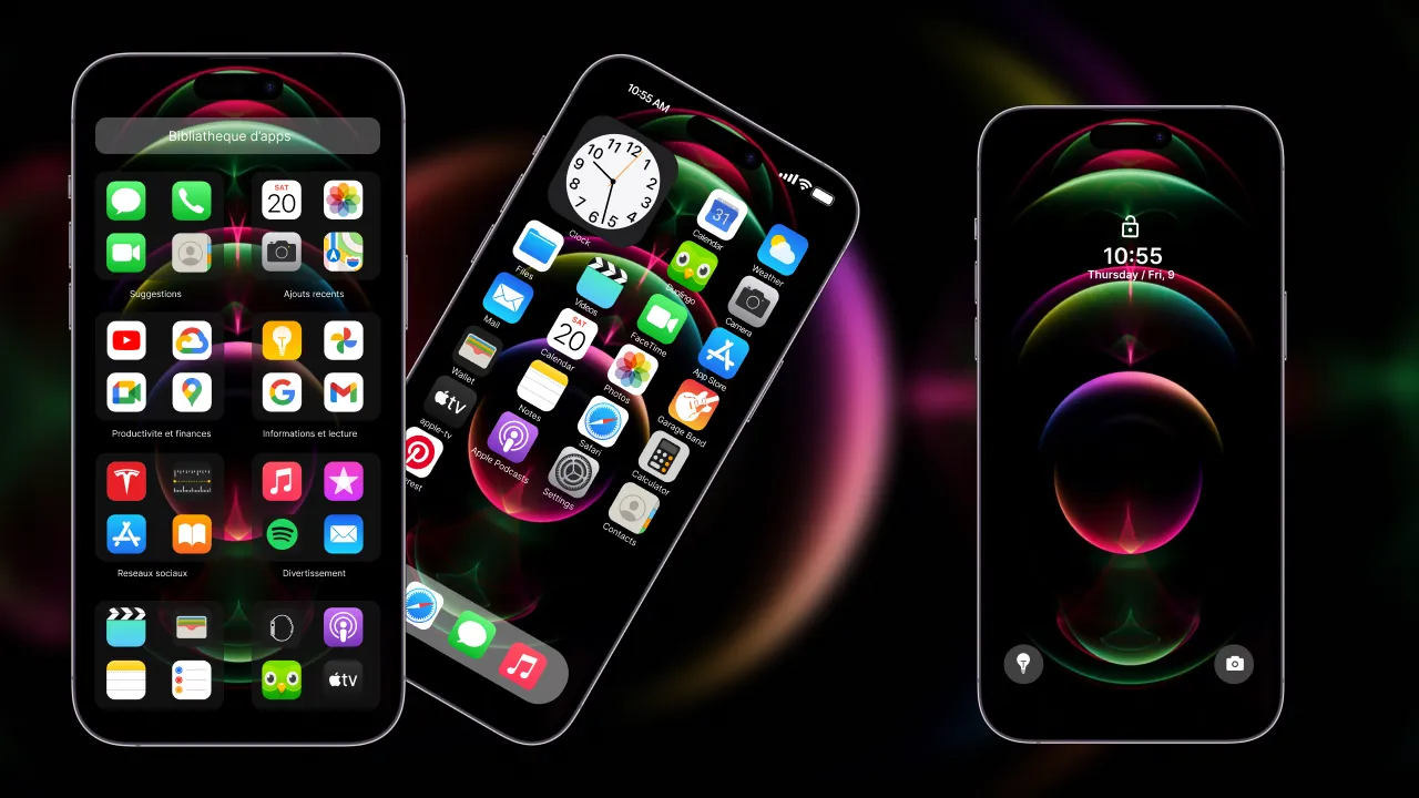 iPhone 14 Pro Max Launcher | Indus Appstore | Screenshot