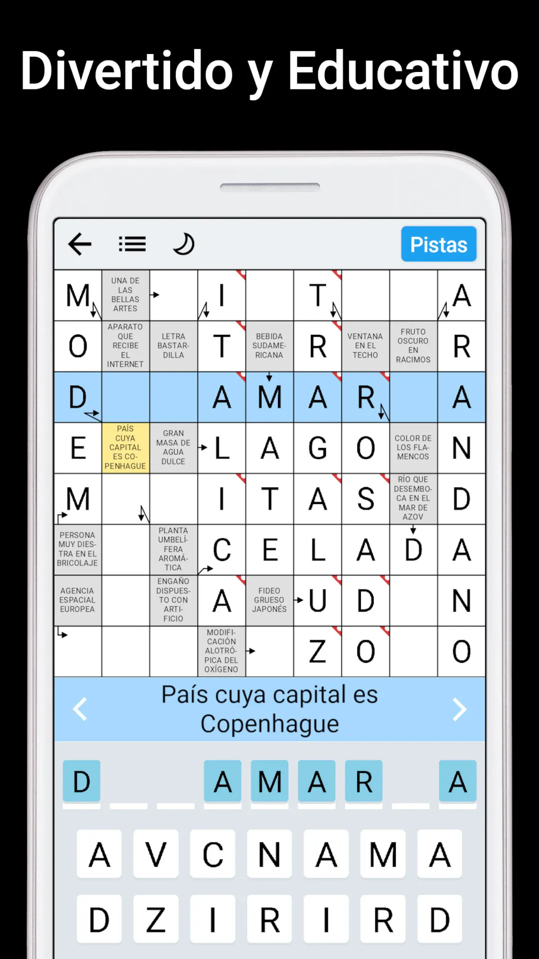 Crucigrama - Autodefinido | Indus Appstore | Screenshot