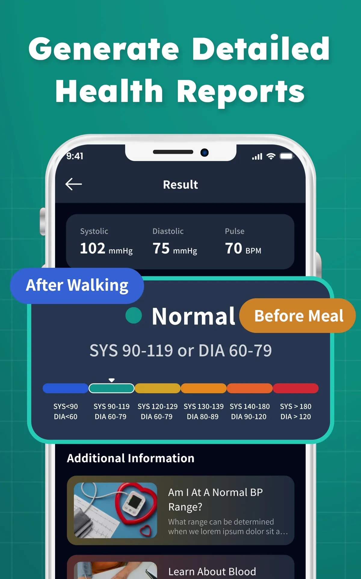 Measurement Log: BP App | Indus Appstore | Screenshot