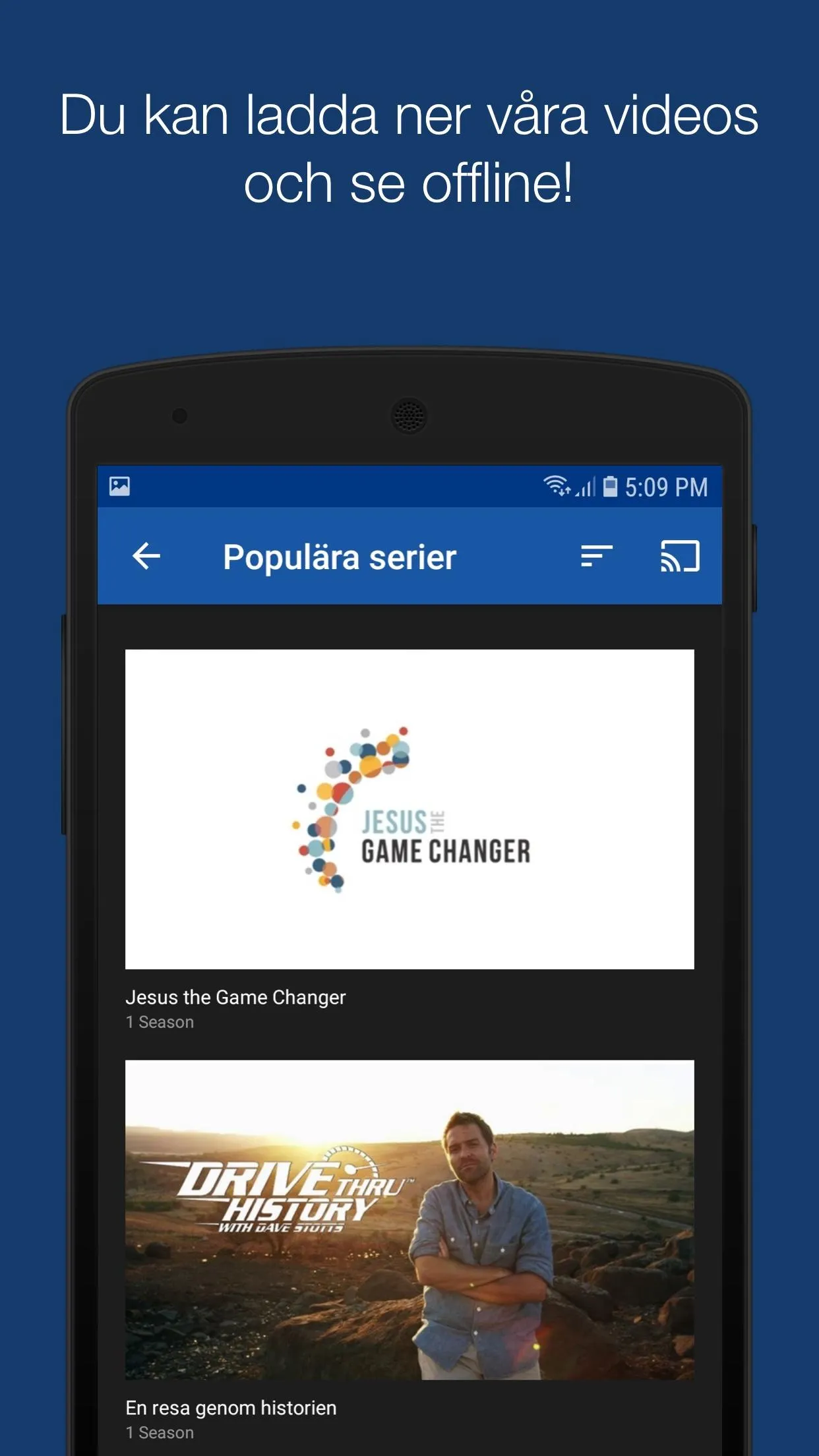 TBN Nordic Play | Indus Appstore | Screenshot