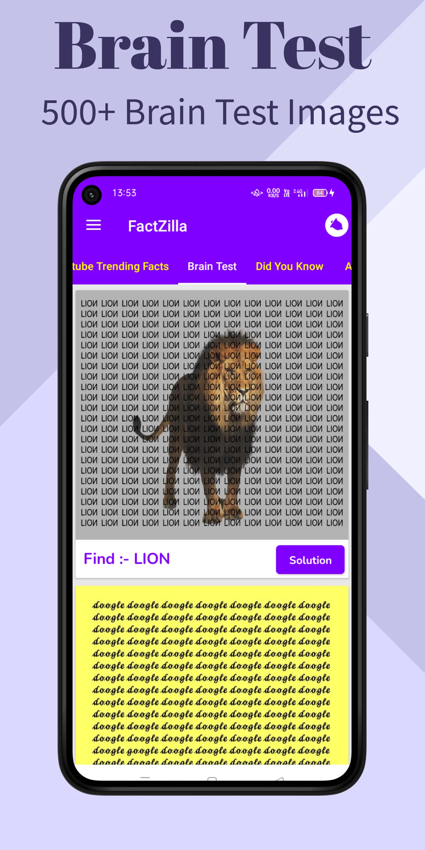 FactZilla -Psychological facts | Indus Appstore | Screenshot