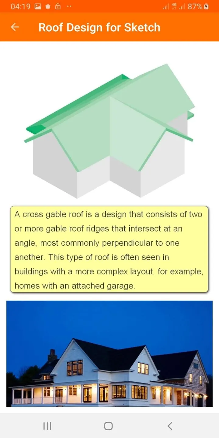 Roof Design for Sketch Drawing | Indus Appstore | Screenshot