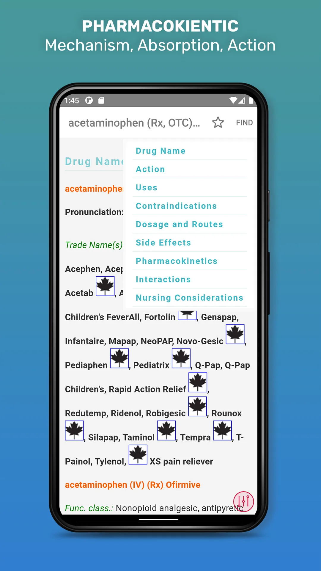 Mosby's Nursing Drug Reference | Indus Appstore | Screenshot