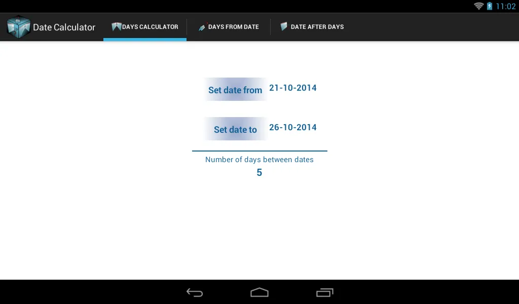 Date Calculator | Indus Appstore | Screenshot