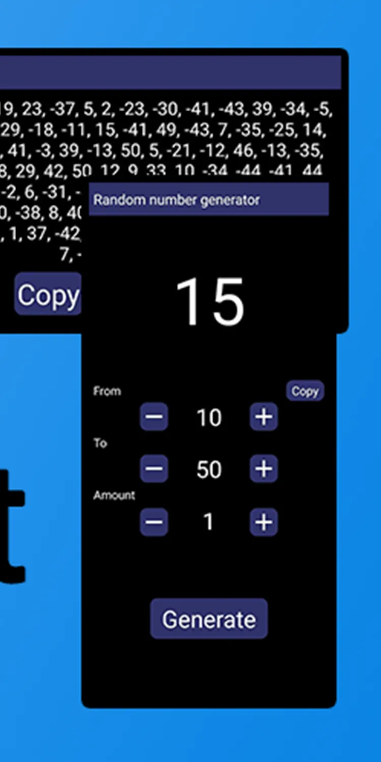 Random number generator | Indus Appstore | Screenshot