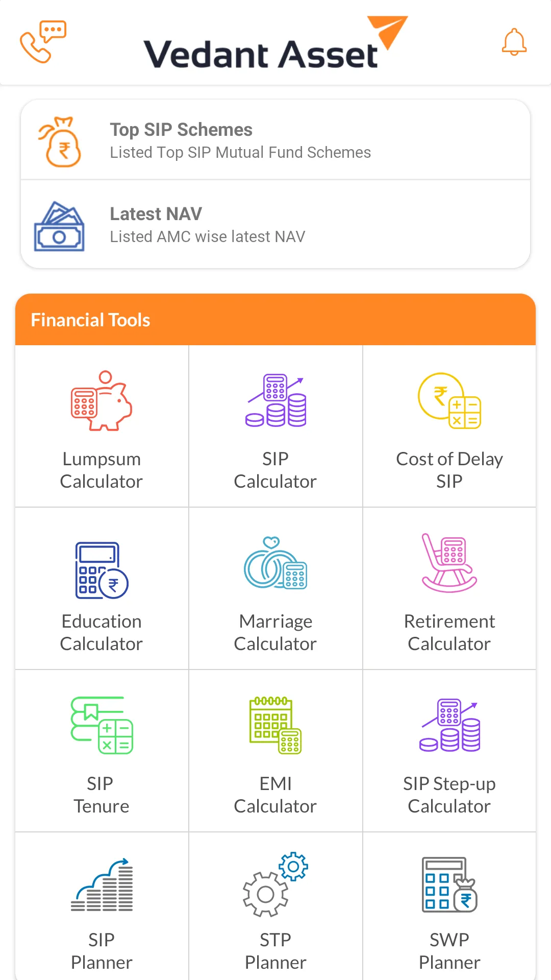 Vedant Asset - Mutual fund | Indus Appstore | Screenshot