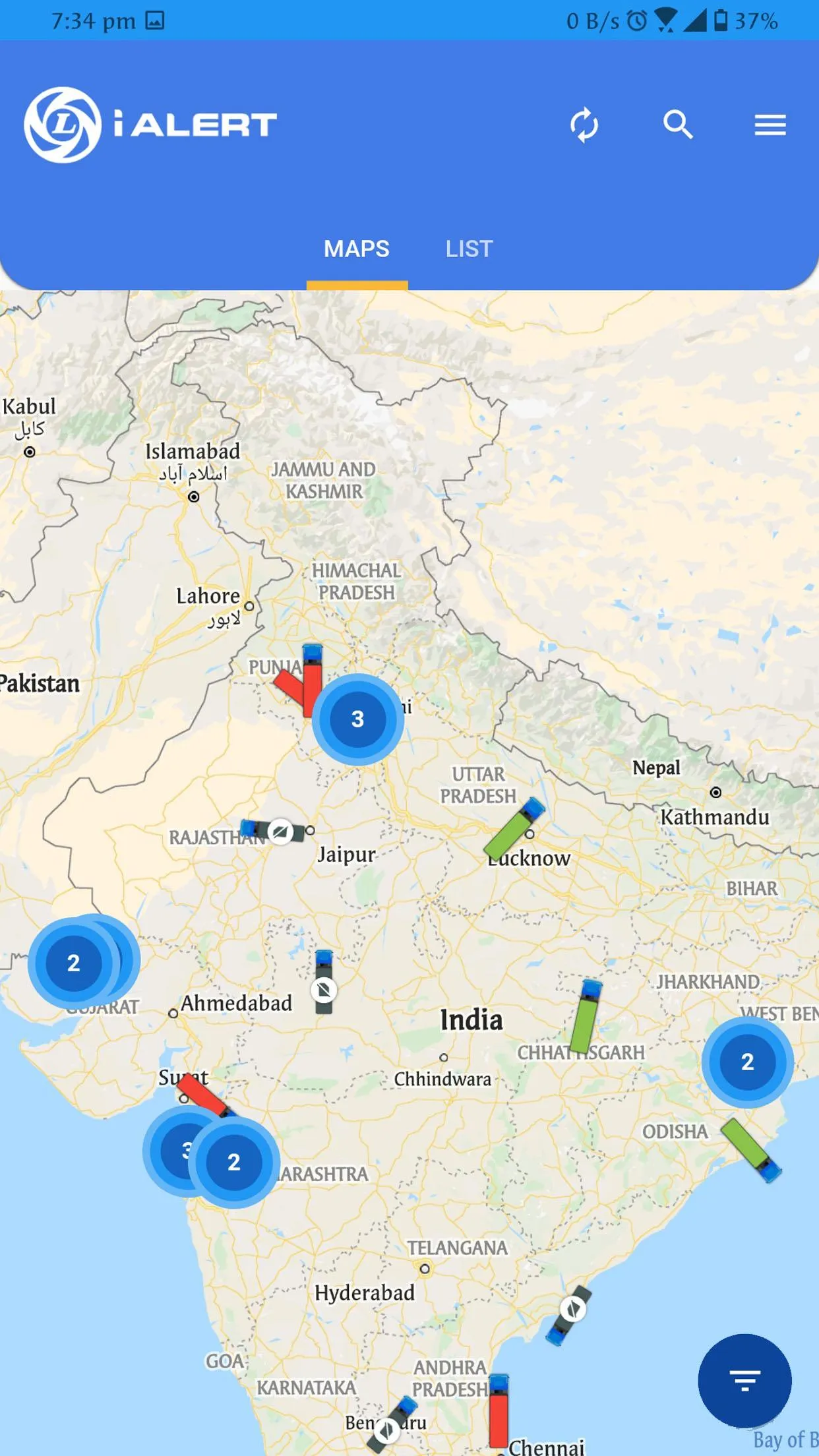 Ashok Leyland i-Alert | Indus Appstore | Screenshot