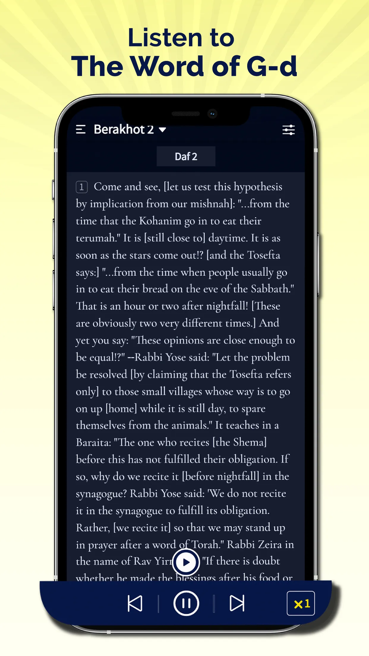 Talmud Jerusalem | Indus Appstore | Screenshot