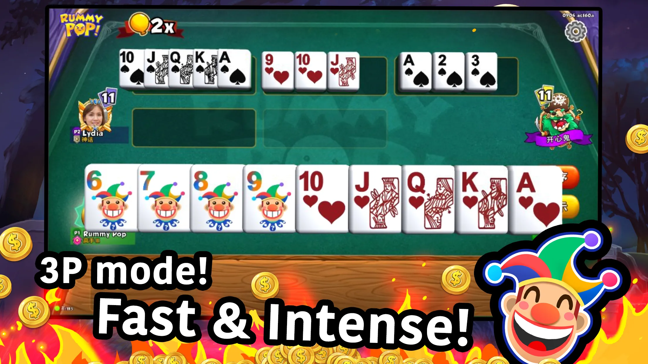 Rummy Pop! Lami Mahjong | Indus Appstore | Screenshot