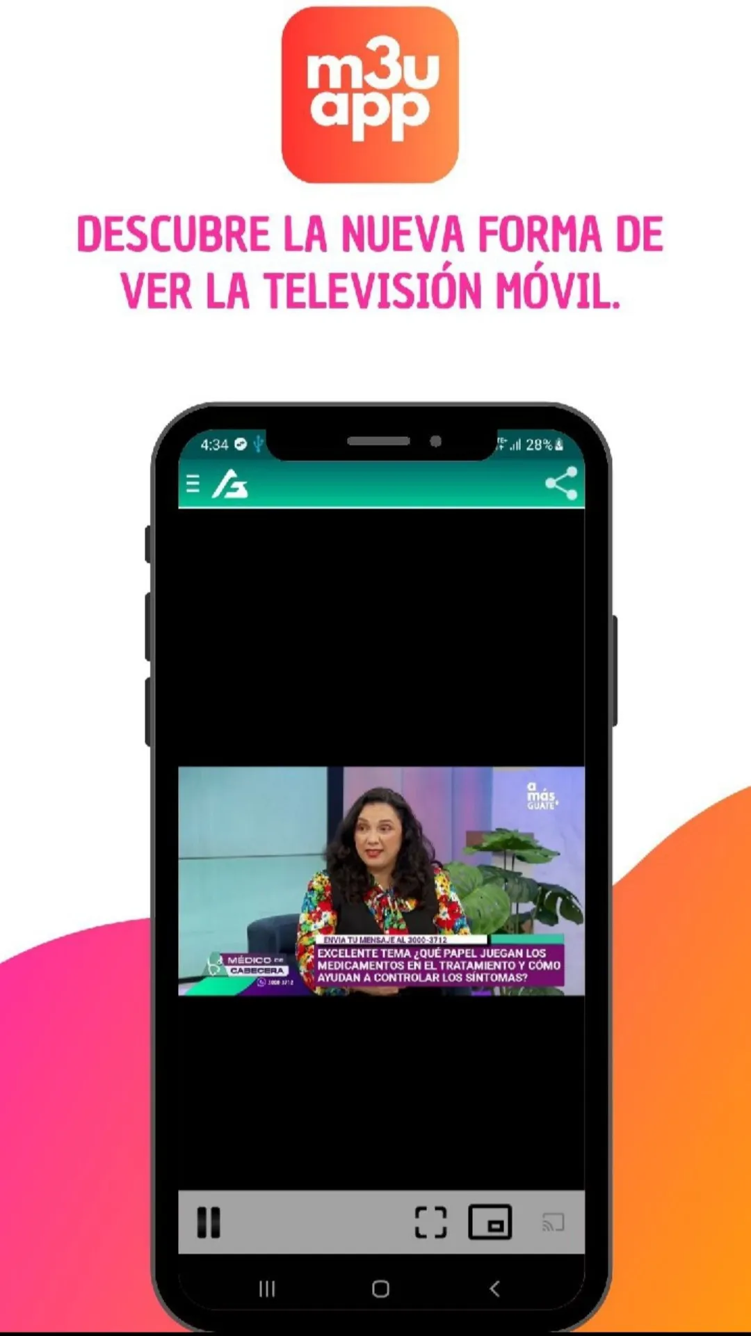 Listas m3u IPTV | Indus Appstore | Screenshot