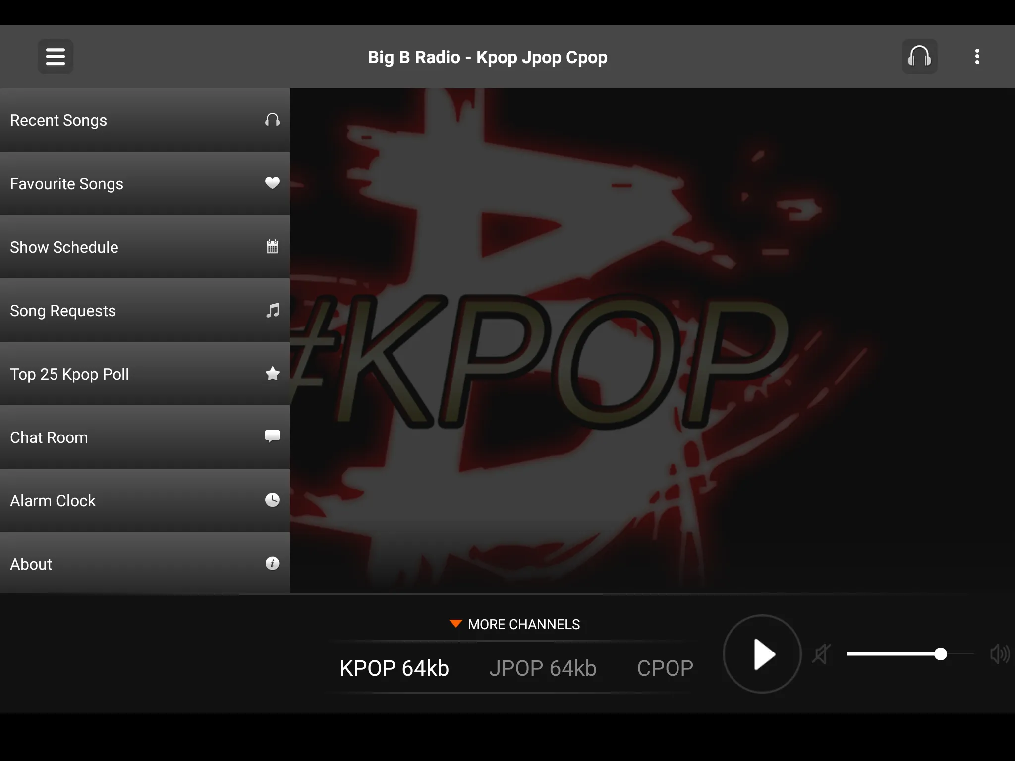 Big B Radio - Kpop Jpop Cpop | Indus Appstore | Screenshot