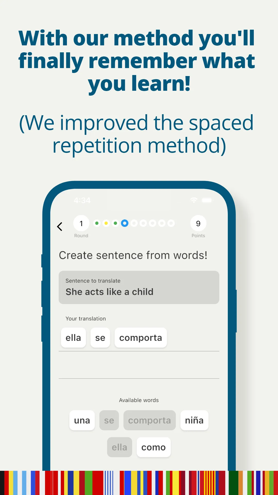Qlango: Learn 45 languages | Indus Appstore | Screenshot