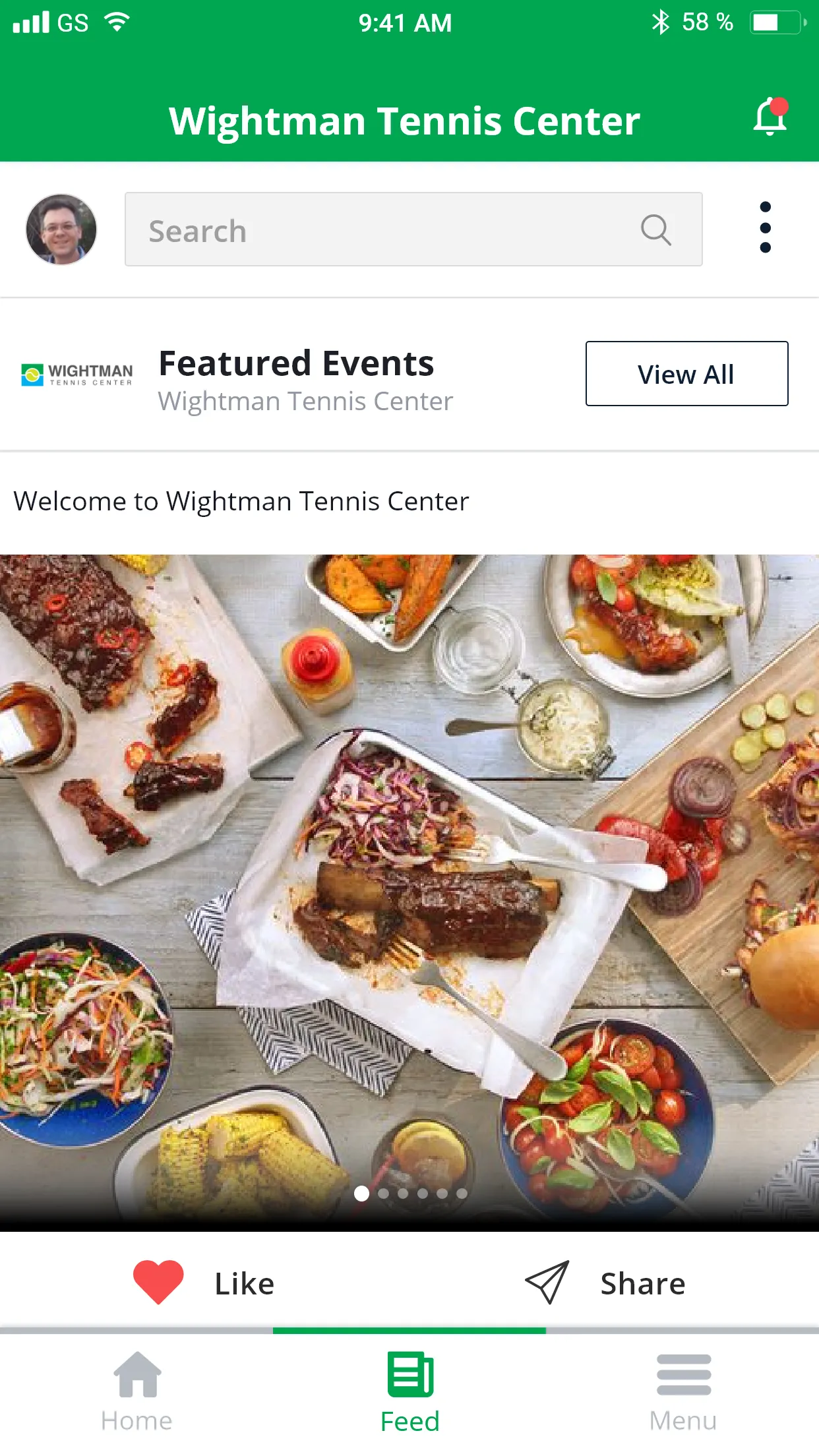 Wightman Tennis Center | Indus Appstore | Screenshot