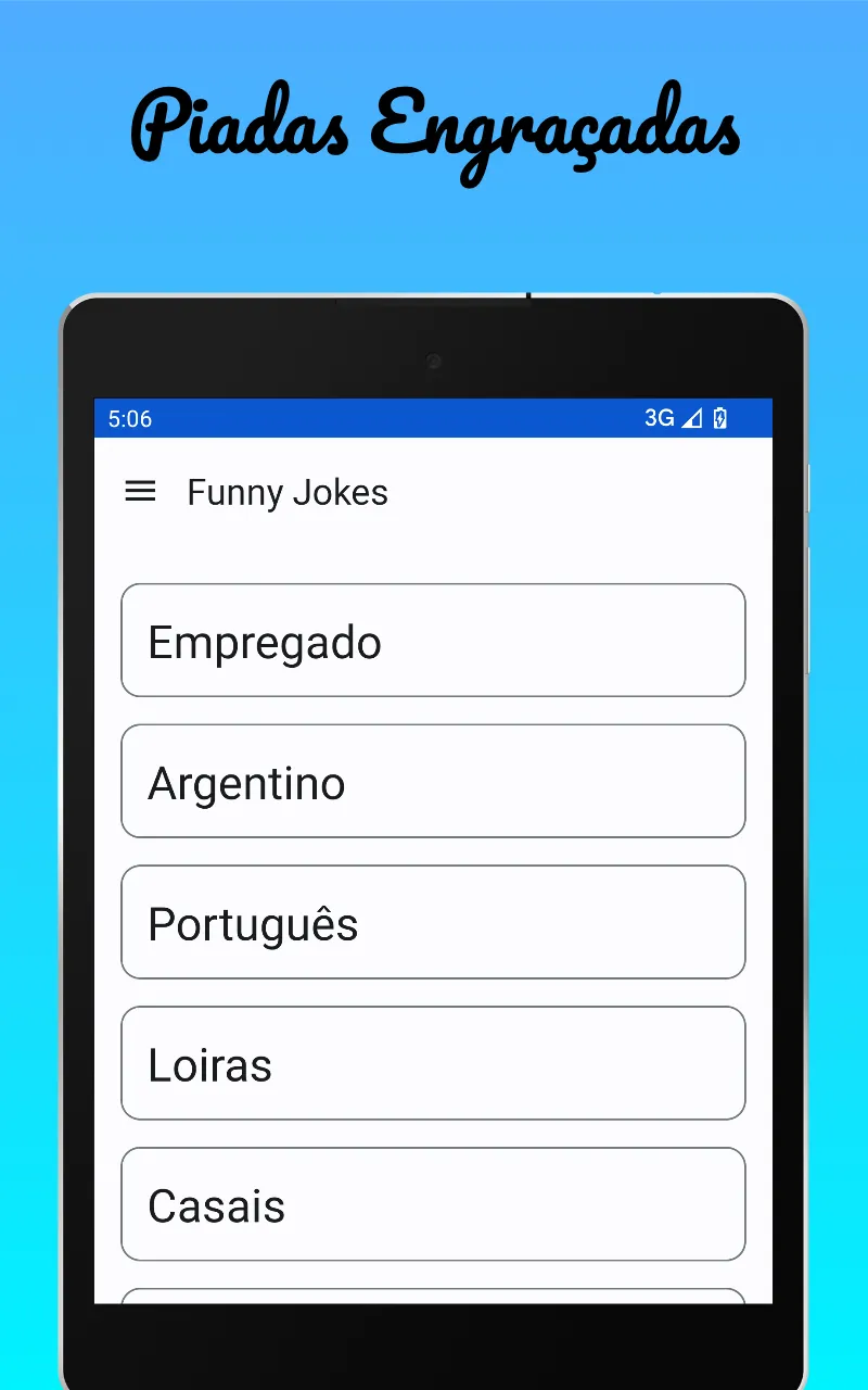 Piadas Engraçadas | Indus Appstore | Screenshot