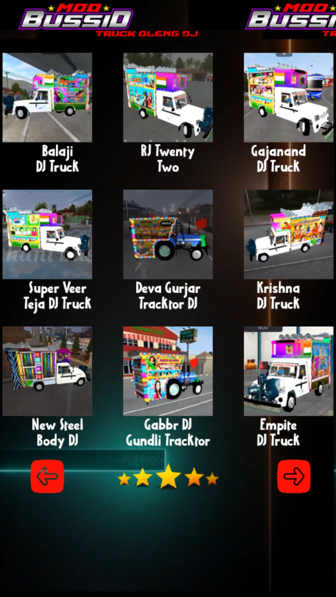 Mod Bussid Truk Oleng Dj | Indus Appstore | Screenshot