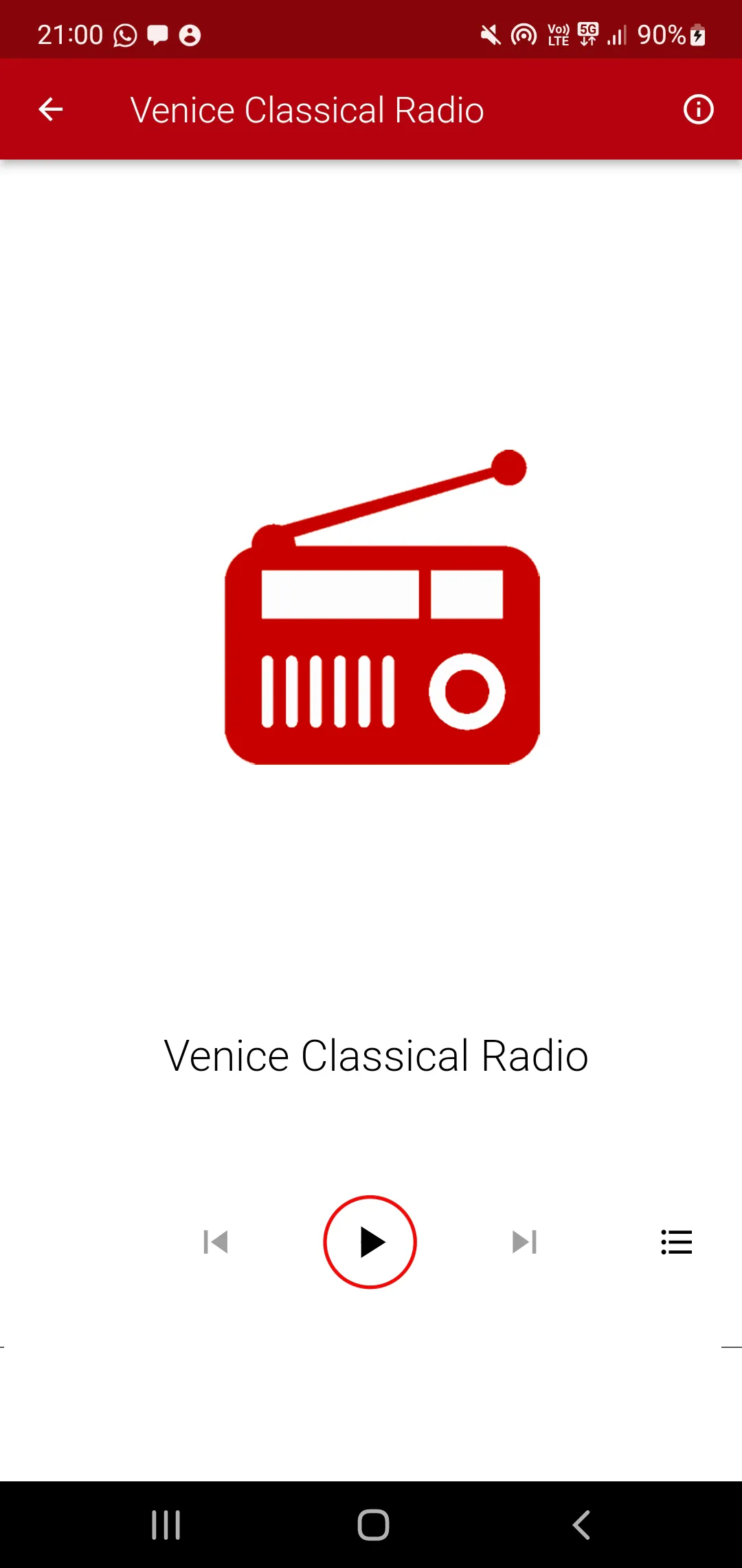 Radio Classic FM | Indus Appstore | Screenshot