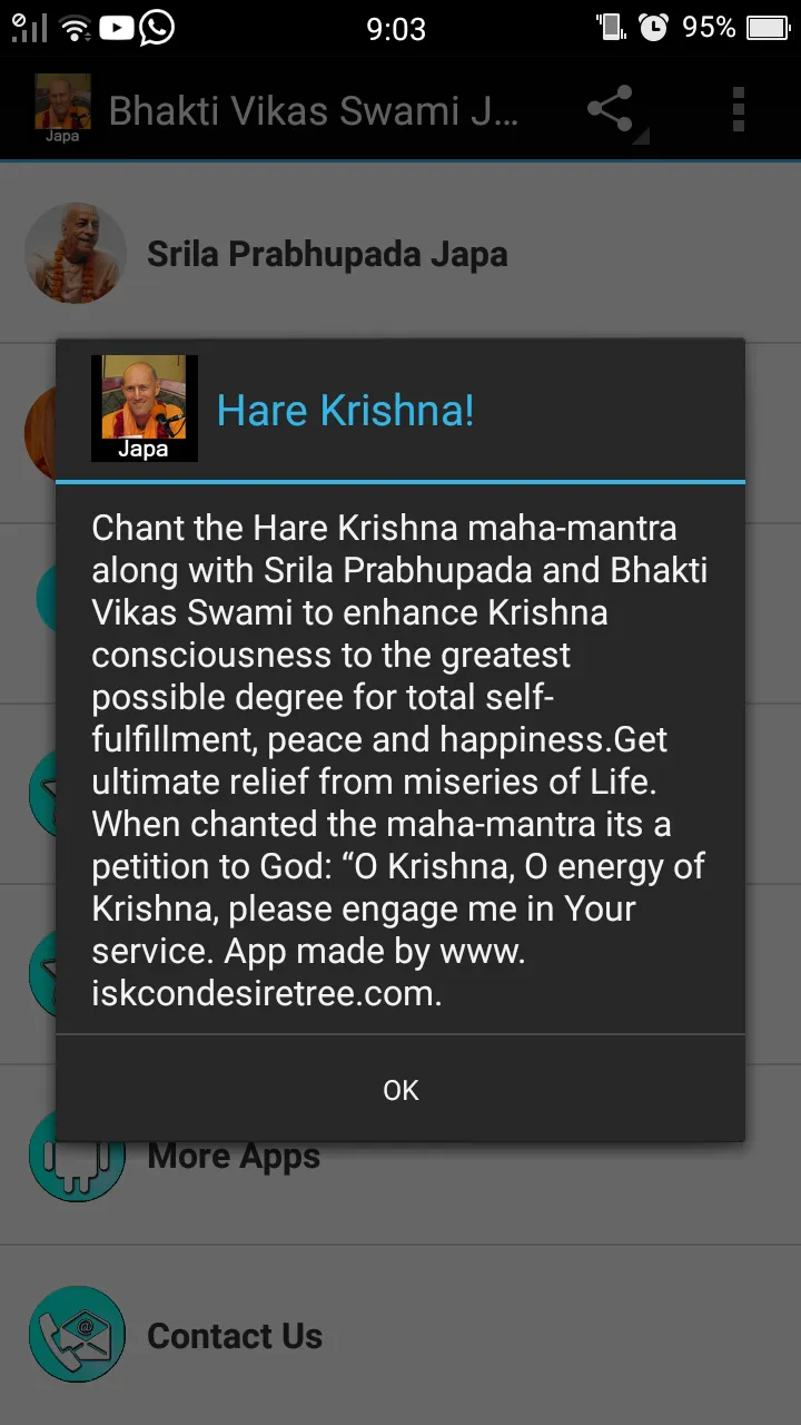 Bhakti Vikas Swami Japa | Indus Appstore | Screenshot