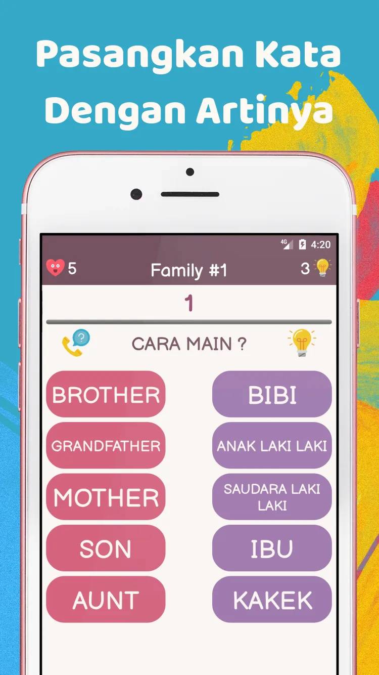 Kuis Bahasa Inggris - Kubis | Indus Appstore | Screenshot