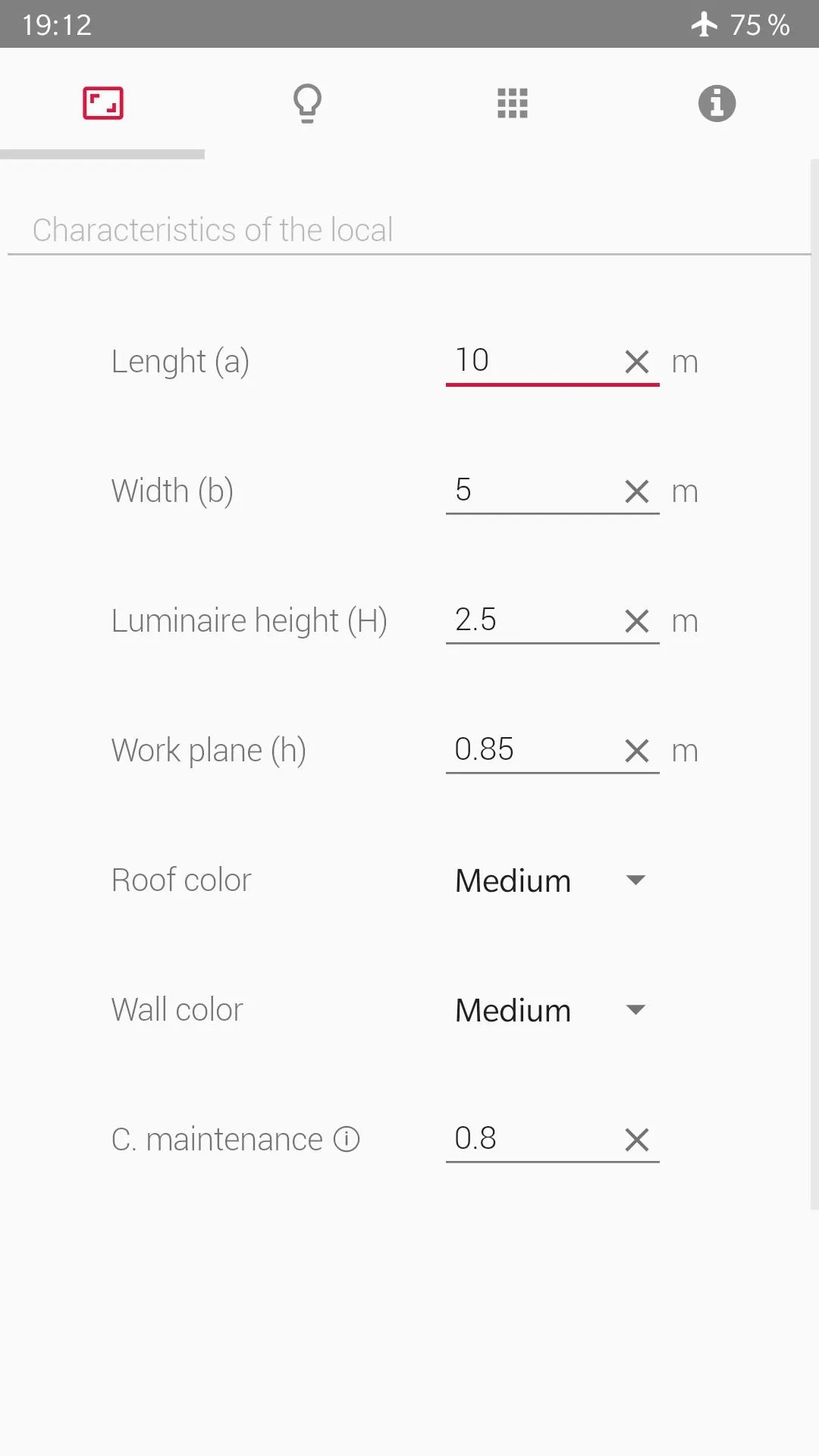 Lighting calculation | Indus Appstore | Screenshot