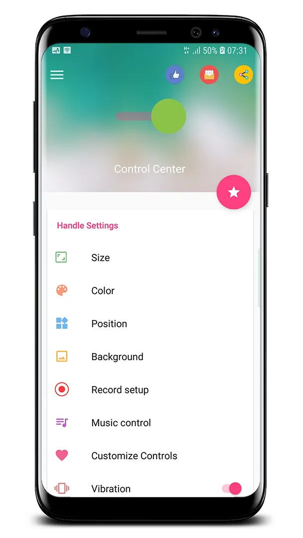 Control Center iOS 15 | Indus Appstore | Screenshot