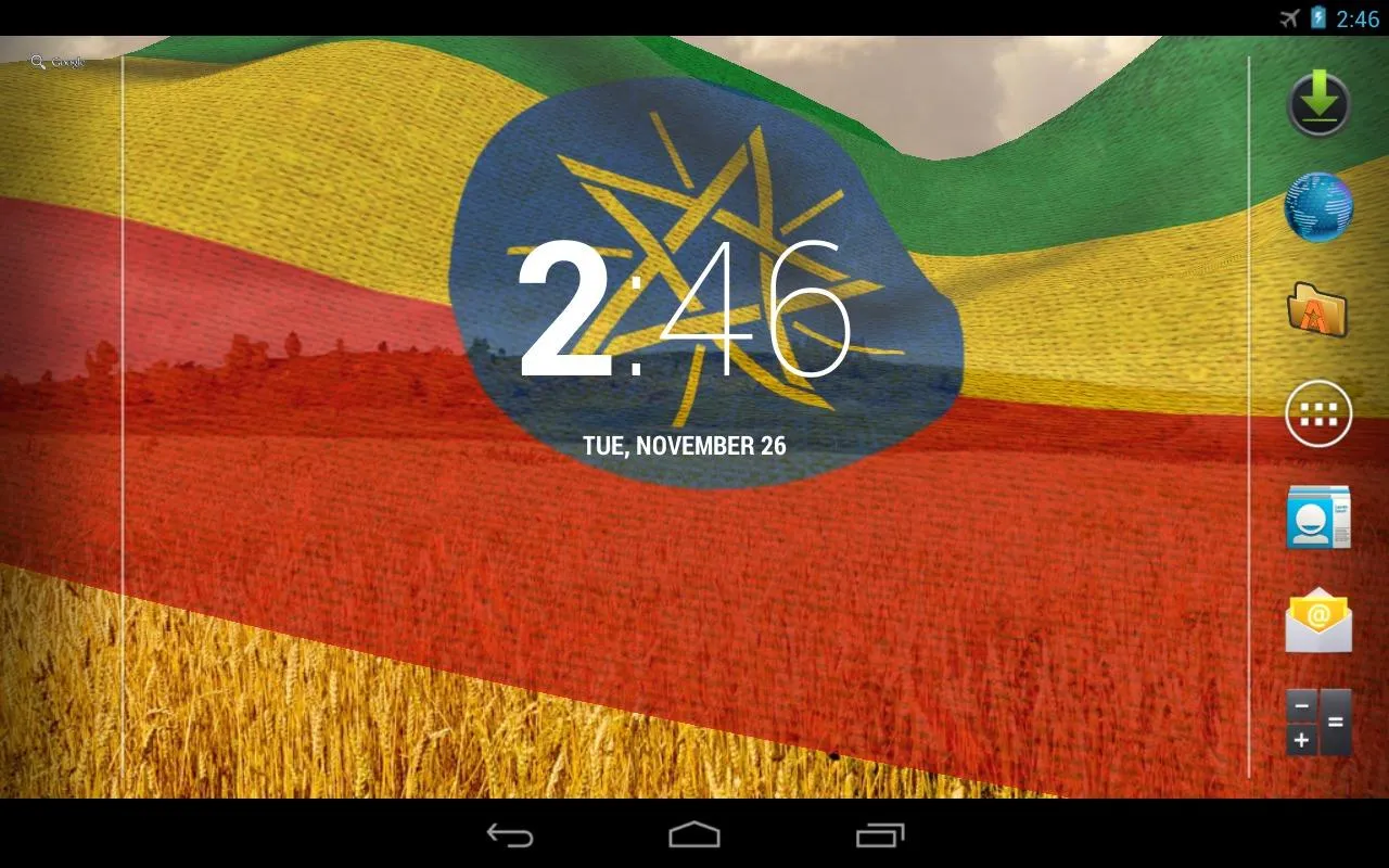 Ethiopia Flag Live Wallpaper | Indus Appstore | Screenshot