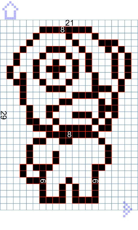 How to draw pixel characters | Indus Appstore | Screenshot